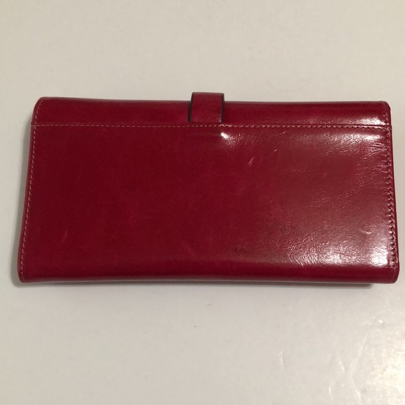 ITSLIFE Rose Red RFID Leather Wallet - Picture 7 of 10
